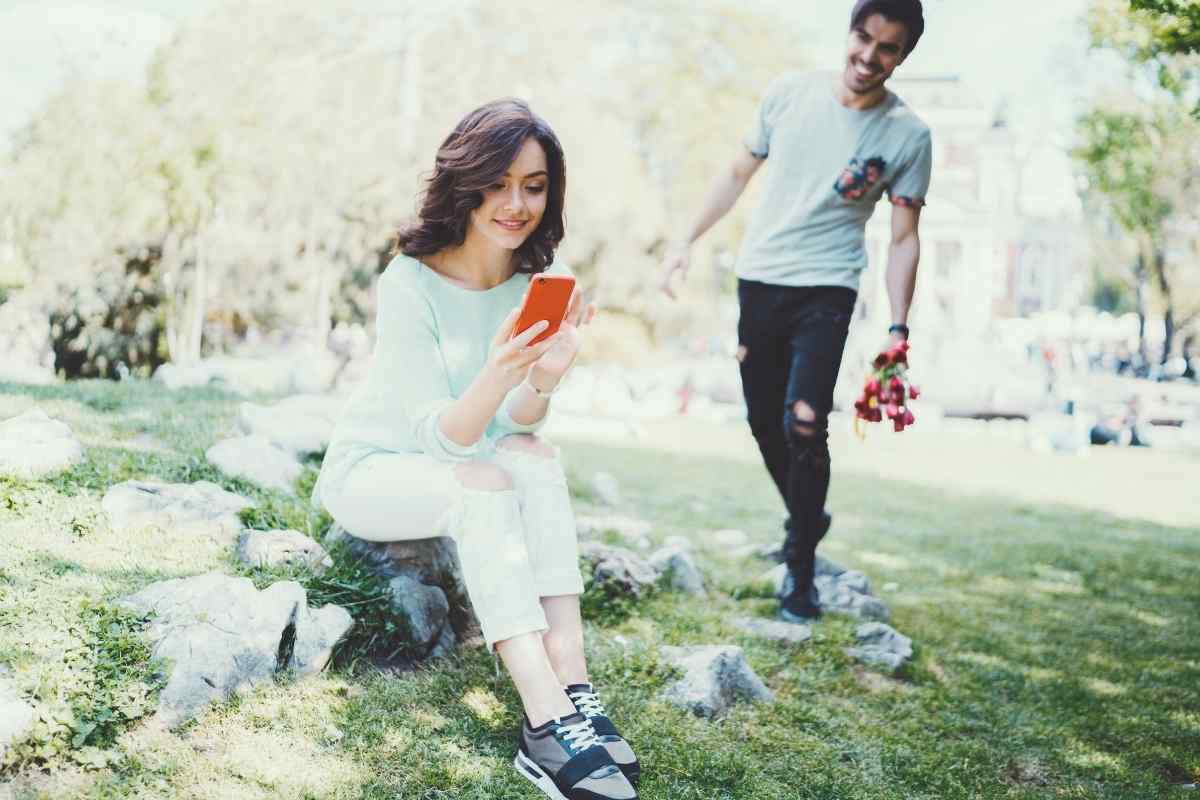 A couple spending comfortable, unhurried time together at home