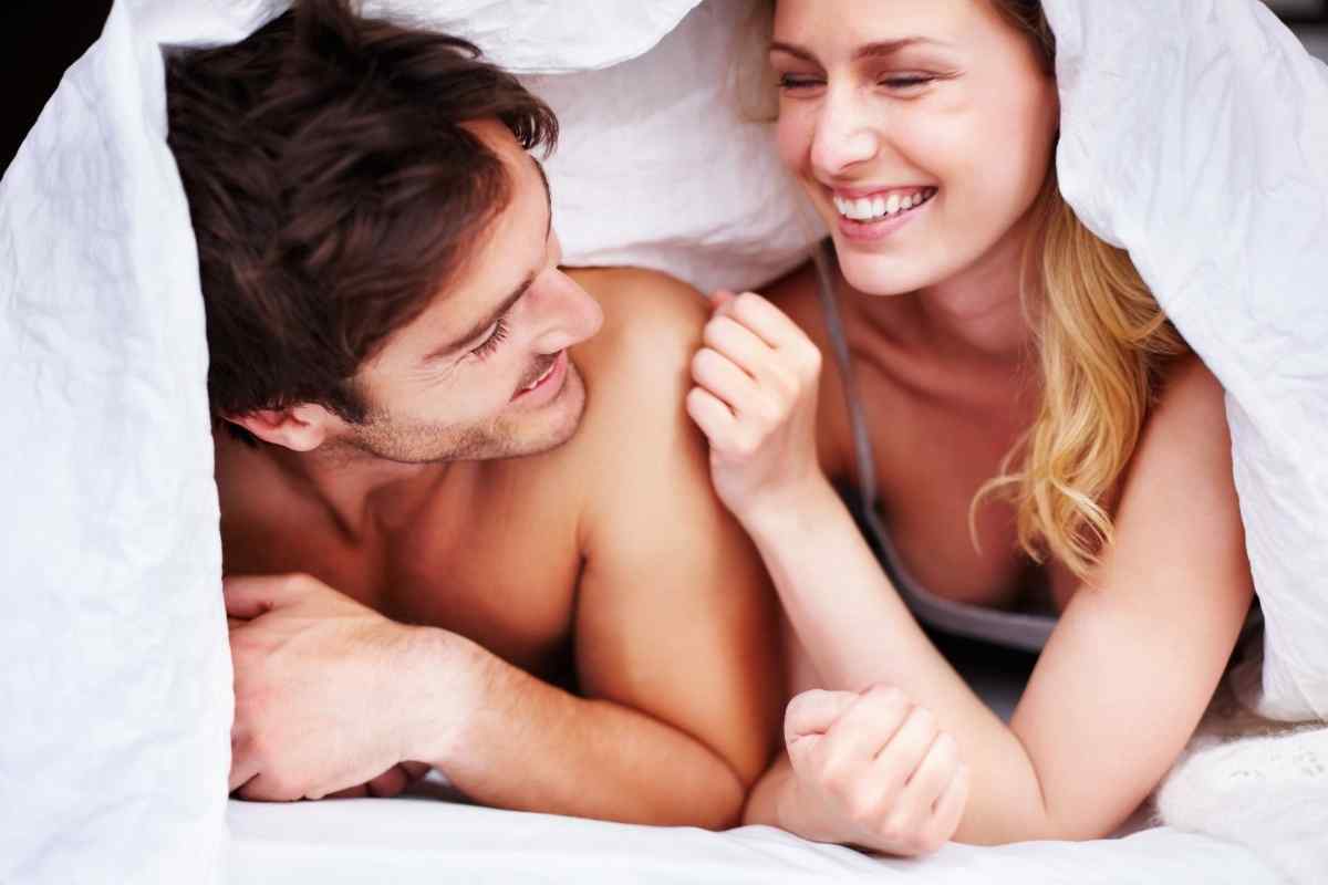 A couple in a quiet, honest moment of intimate communication