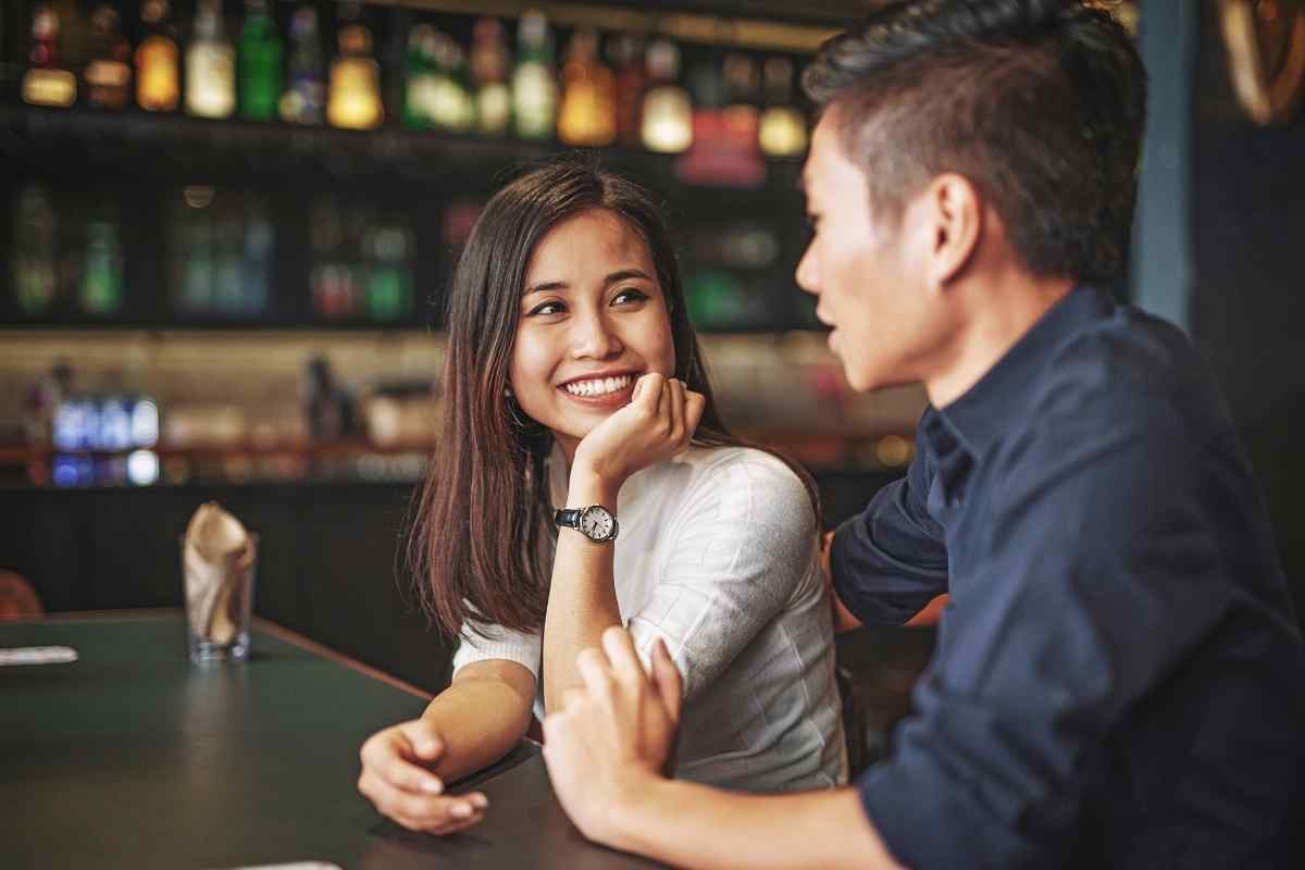 Leo woman reflecting her characteristic confidence and high standards in love