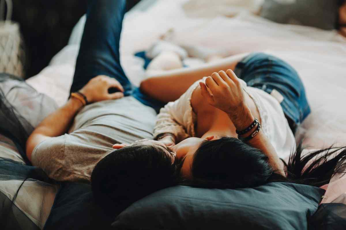 Two people sharing an engaged and animated intimate conversation full of genuine interest