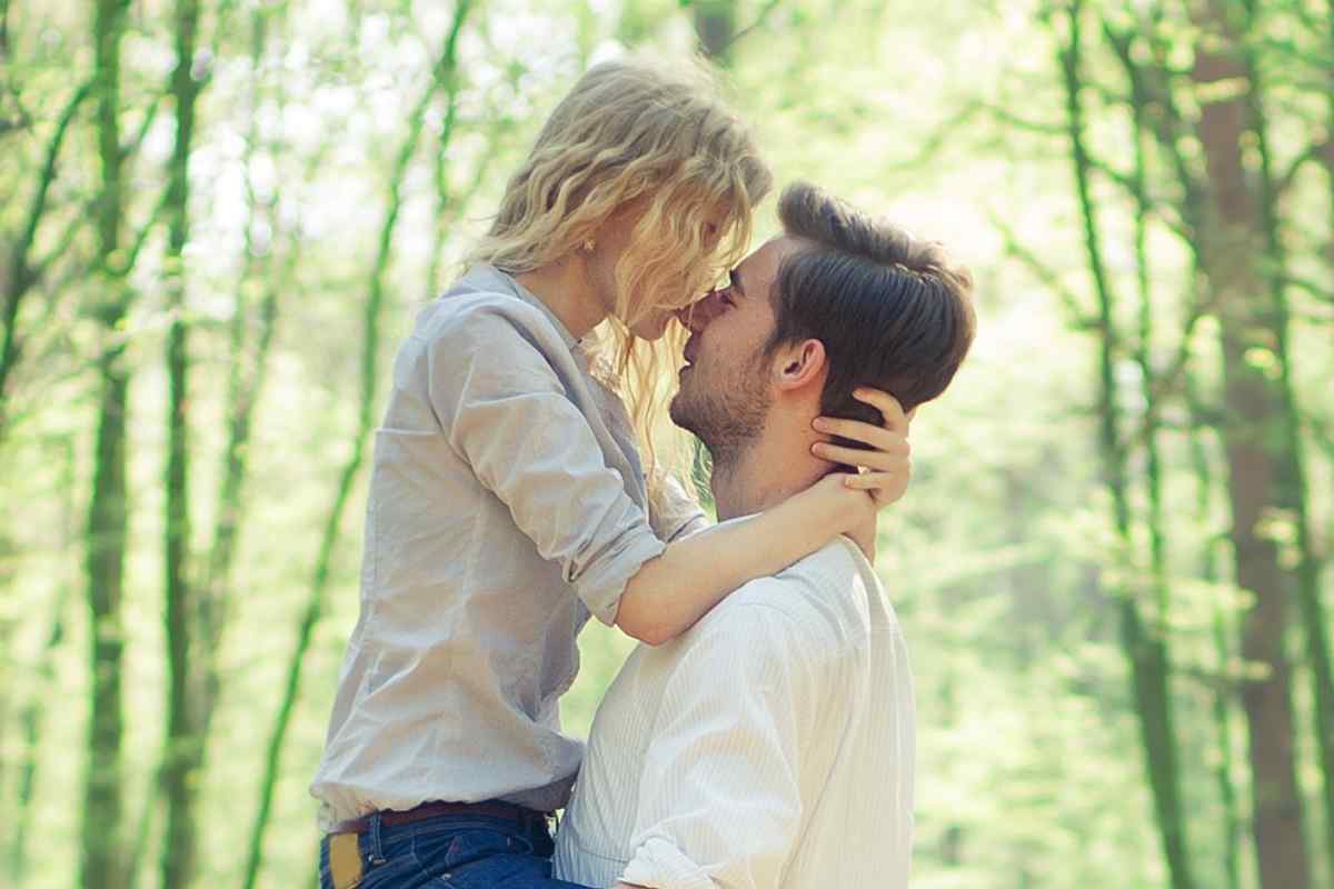 A man offering a thoughtful gesture to a woman he cares about