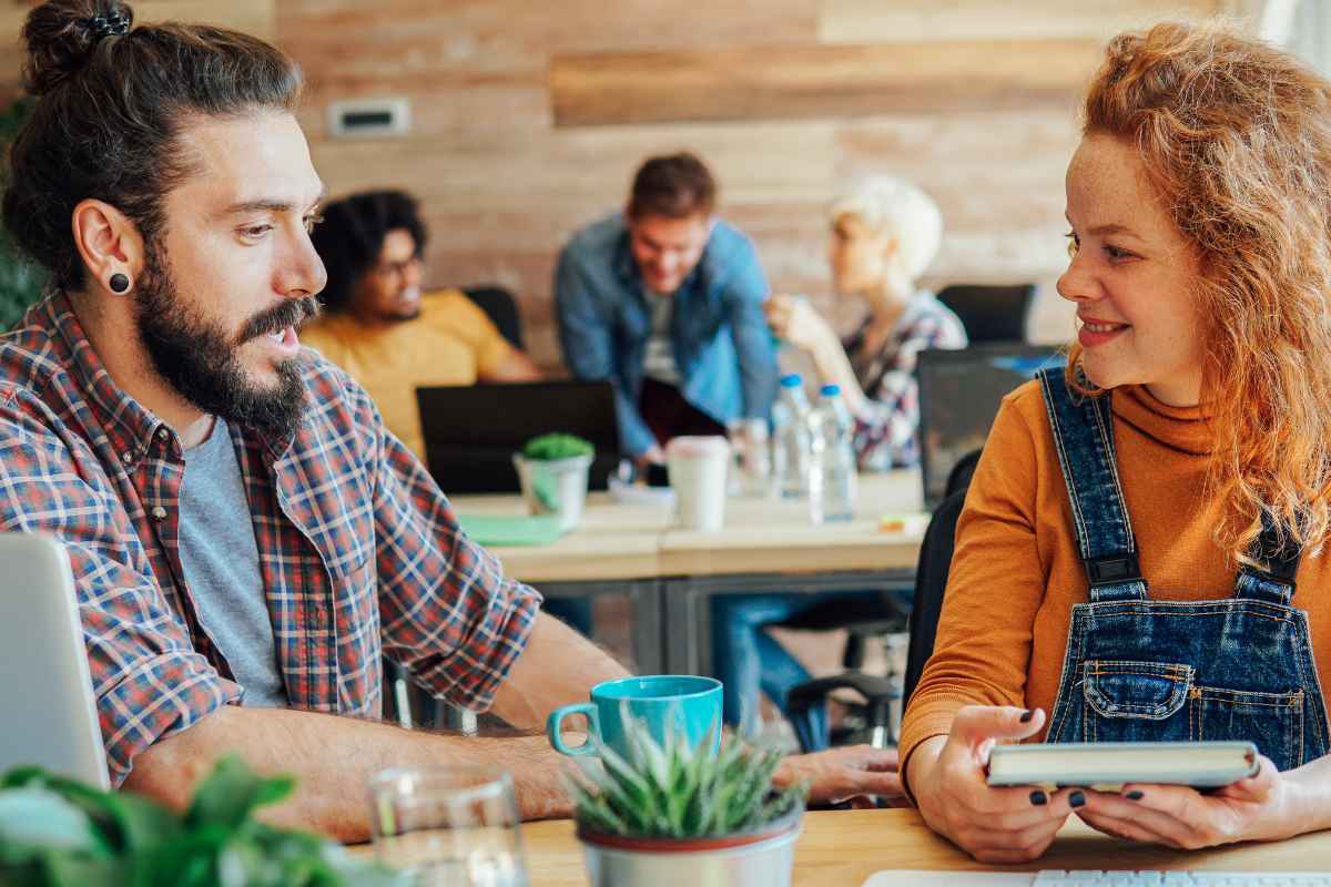 Woman deciding when to tell the man she is dating that she is not seeing anyone else